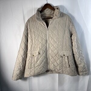 KC Collections Quilted Jacket Women's Size 1 X